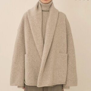 LAUREN MANOOGIAN - MANTA COAT - DUST- OS (NWT)